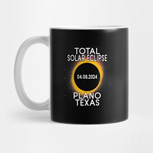 Plano Texas Path Of Totality Total Solar Eclipse 2024 Mug